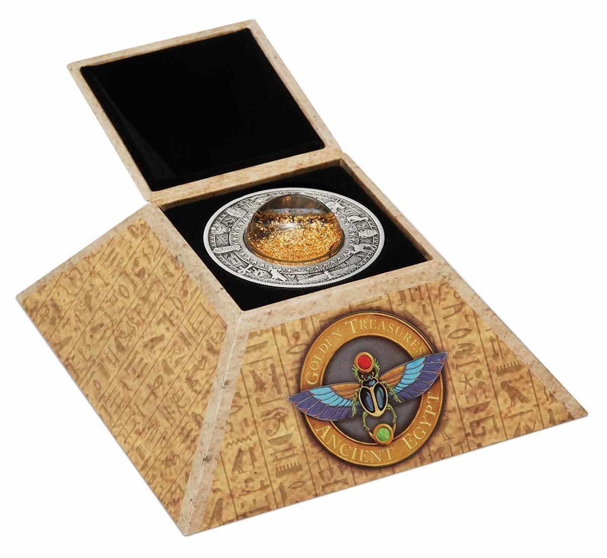 2019 $2 Golden Treasures of Ancient Egypt Dome 