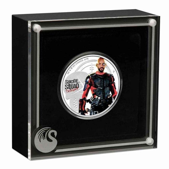 2019 $1 Deadshot Suicide Squad 1oz Silver Proof Coin