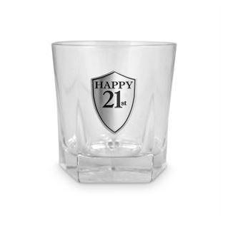 21st Birthday Spirit With Badge In Gift Box 210ml