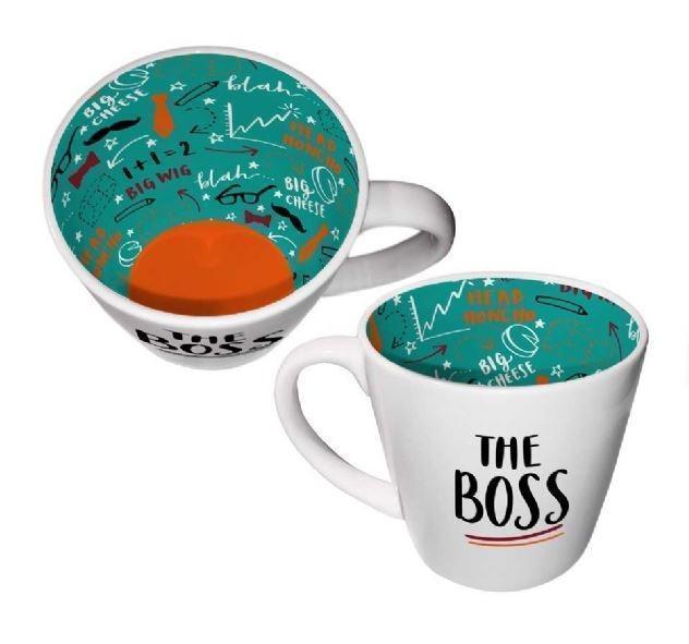 The Boss Inside Out Ceramic 350ml Coffee Mug Tea Cup