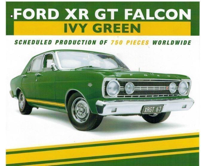 1967 Ford XR GT Falcon Ivy Green