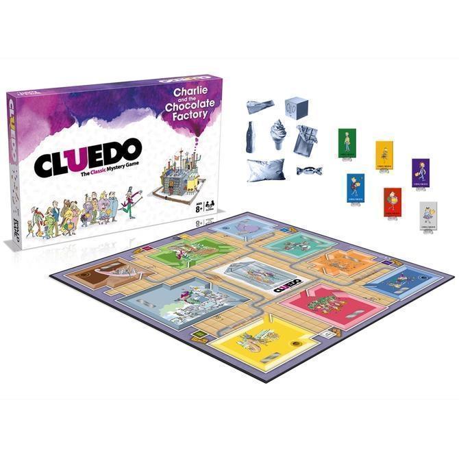 Charlie And The Chocolate Factory Cluedo Board Game