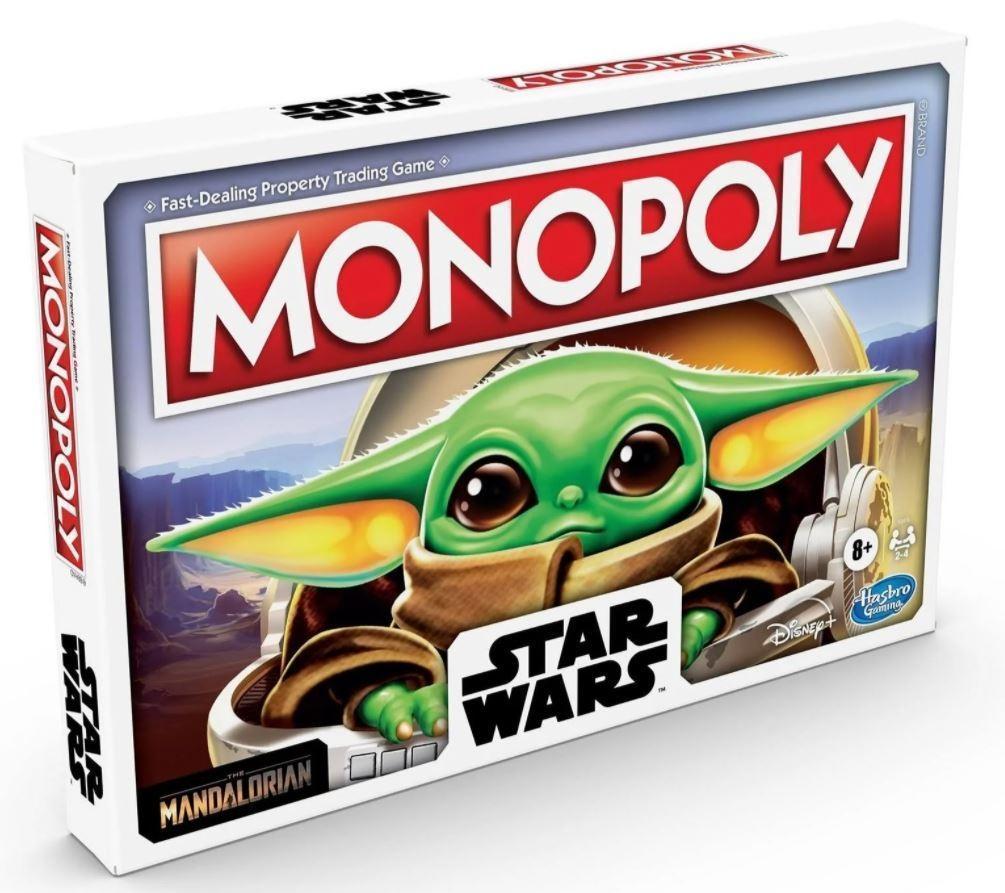 Star Wars The Child Mandalorian Edition Monopoly Board Game Collectors Item Fast Trading Game