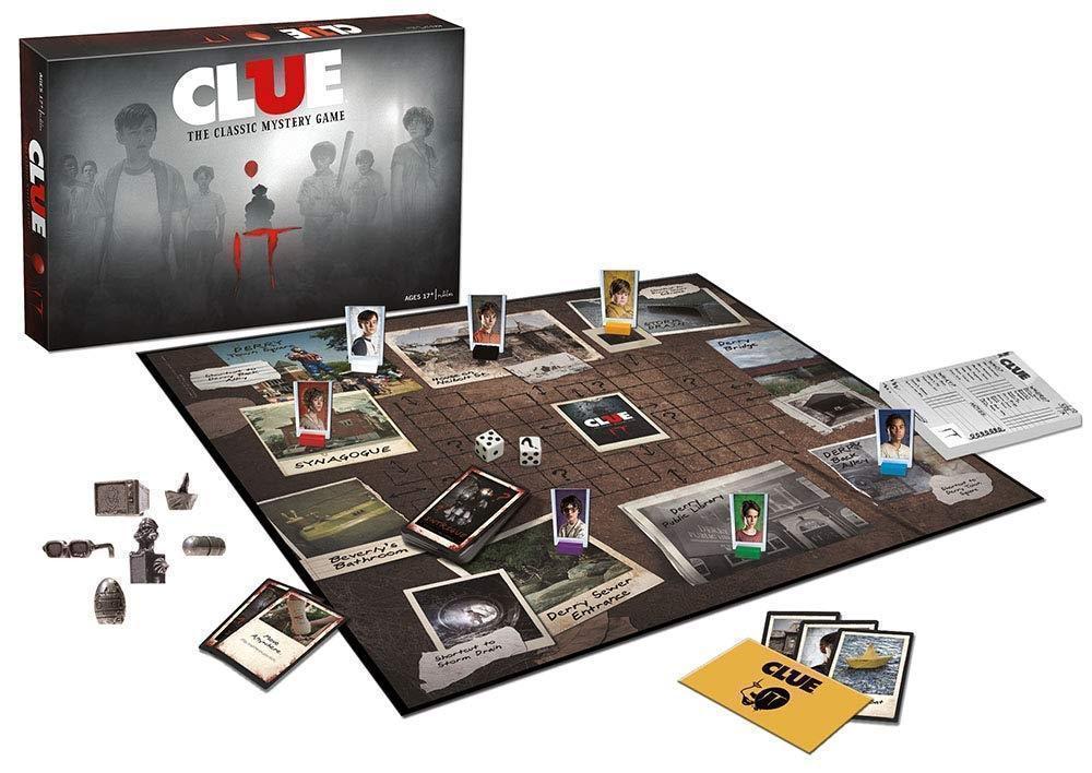 Stephen Kings IT Cluedo Board Game The Classic Mystery Board Game