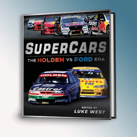 PRE ORDER - Supercars: The Holden VS Ford Era Book By Luke West (Full Price $39.99)