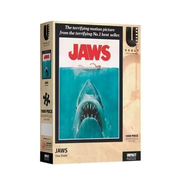 Jaws The Movie Poster 1000 Piece Jigsaw Puzzle Fun Activity Gift Idea
