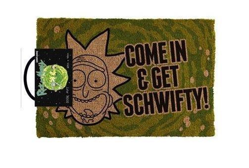 Rick And Morty Come In & Get Schwifty Doormat