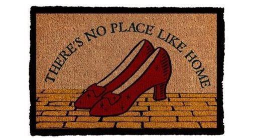 Wizard Of Oz No Place Like Home Doormat Welcome Mat