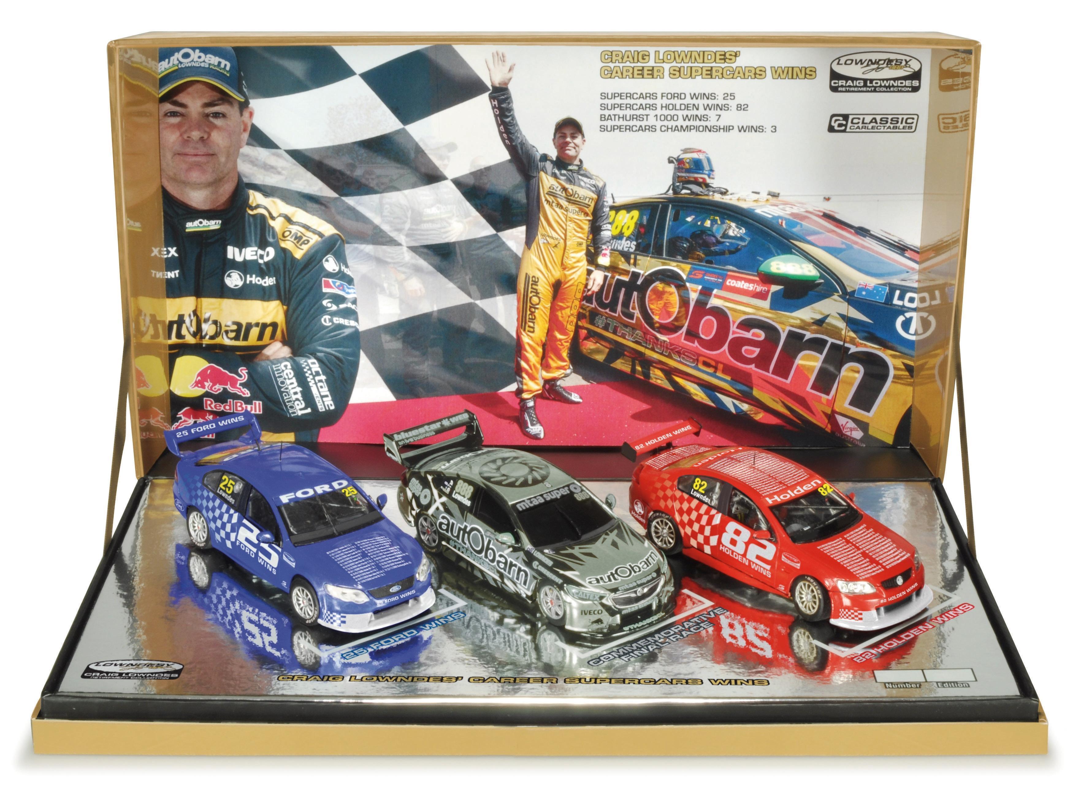 Craig Lowndes Career Wins Retirement Collection