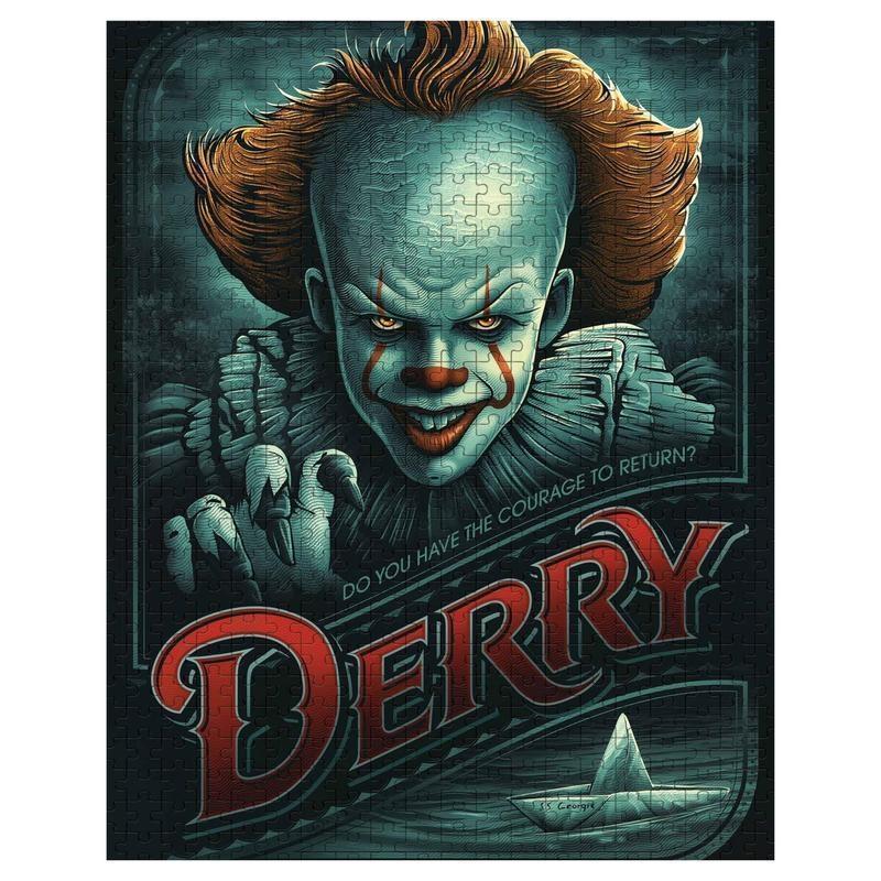 IT Chapter II Pennywise 1000 Piece Jigsaw Puzzle Fun Activity Gift Idea