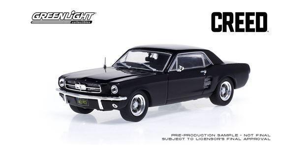 PRE ORDER - 1967 Adonis Creed's Ford Mustang Coupe 1:43 Scale Model Car (FULL PRICE $49.99)*