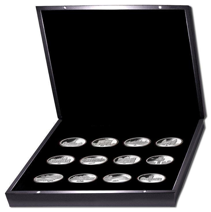225 Years of Sydney Silver Plated Set of 12 Prooflike Medallions Commemorative Collection