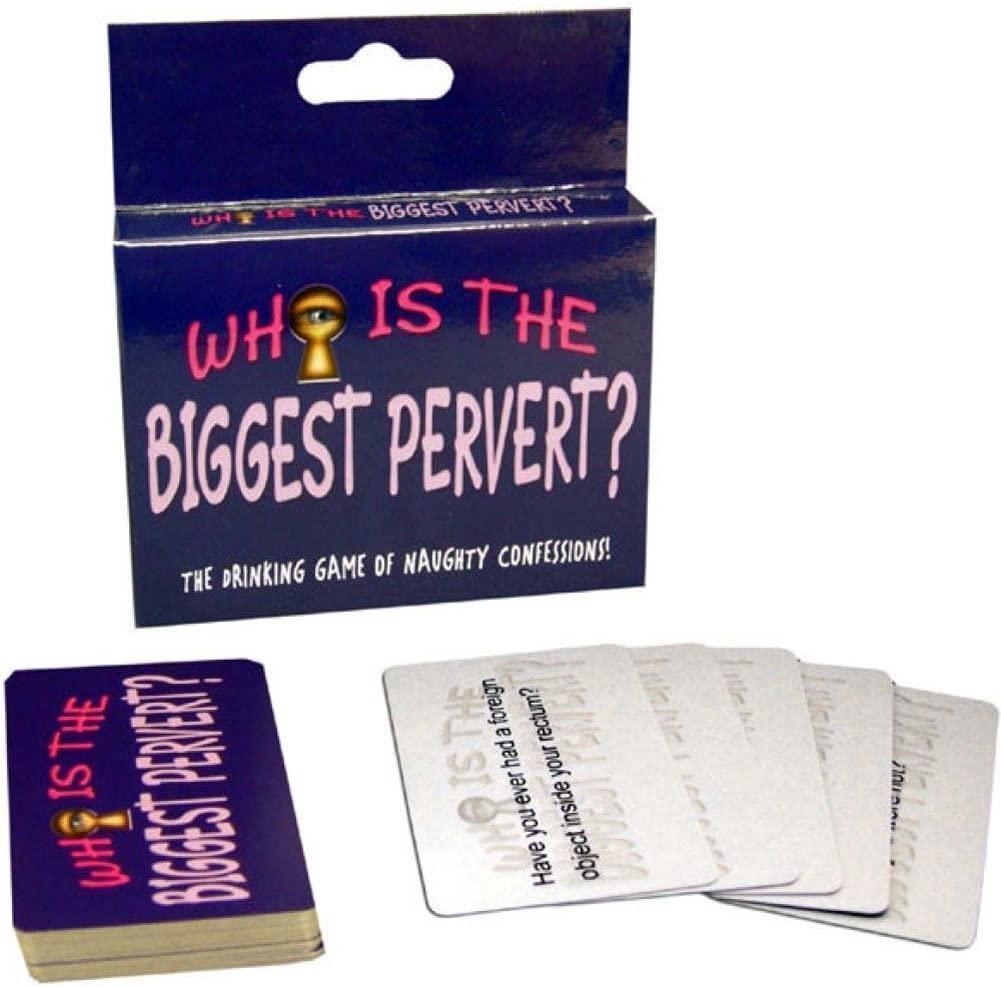 Who Is The Biggest Pervert Drinking Card Game Adult Fun Hens Night Bucks Party Adults Only