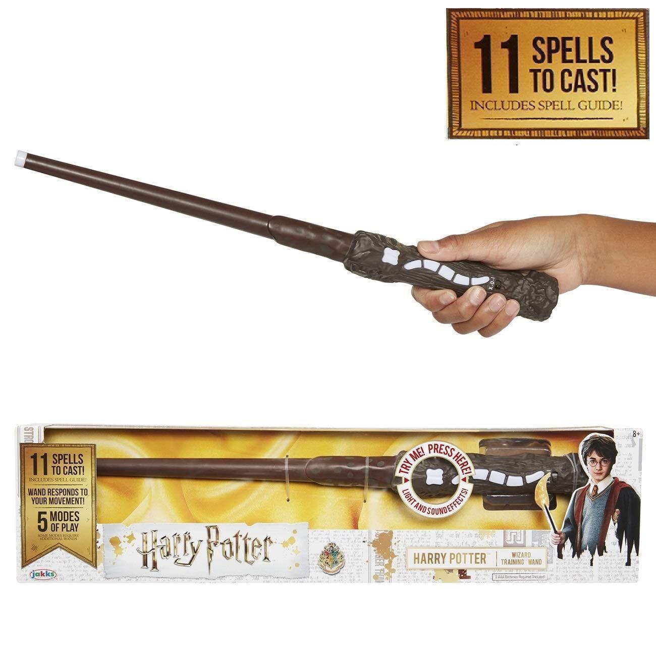 Harry Potter Harry Potter's Wizard Training Die Cast Wand - 11 Spells To Cast!