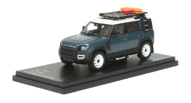 PRE ORDER - 2020 Land Rover Defender 110 - Tasman Blue 1:43 Scale Model Car (FULL PRICE - $149.99*)