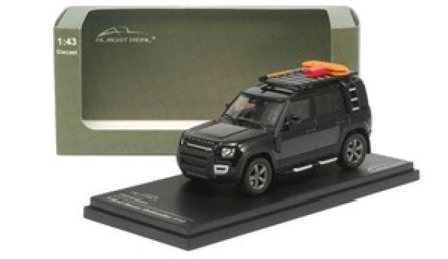 PRE ORDER - 2020 Land Rover Defender 110 - Santorini Black 1:43 Scale Model Car (FULL PRICE - $149.99*)