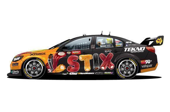 2016 Bathurst Winner Will Davison & Jonathan Webb Darrell Lea Stix Holden Tekno 1:12 Scale Die Cast Model Car