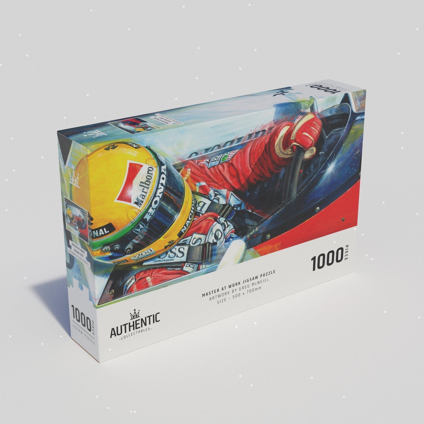 Master At Work 1000 Piece Jigsaw Puzzle Motorsport Theme By Greg McNeill