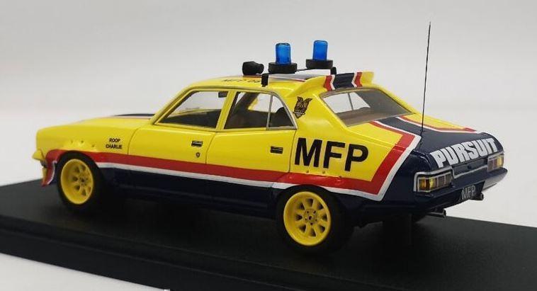 PRE ORDER - Ford XB Falcon Sedan MFP Mad Max Big Bopper Police Pursuit Resin 1:43 Scale Model Car (FULL PRICE $120.00)**