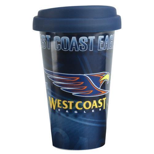 AFL West Coast Eagles Ceramic Travel Mug