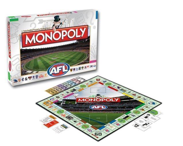 AFL Australian Football League Edition Monopoly Board Game