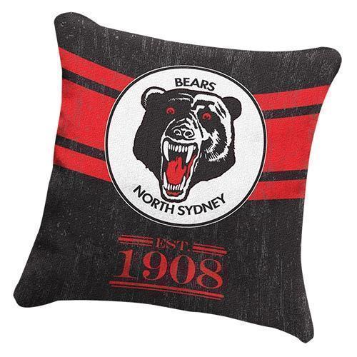 North Sydney Bears Heritage Logo Cushion