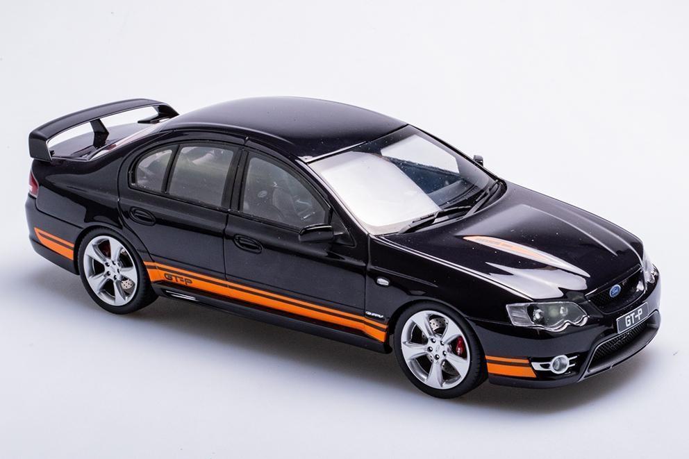 Ford FPV BF MK II GT-P Silhouette With Orange Stripes  1:18 Scale Model Car