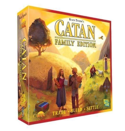 Catan Family Edition Trade Build Settle Board Game