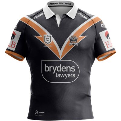 Wests Tigers 2024 NRL Team Retro 25 Years Steeden Kids Youth Home Jersey Guy Stuff