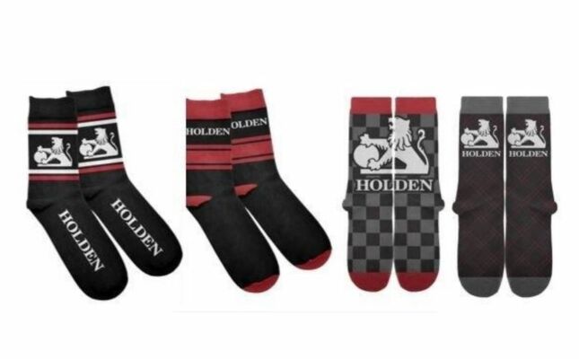 Holden Heritage Men's Socks 4 Pack One Size Fits Most