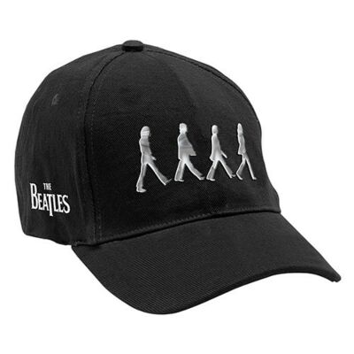 The Beatles Abbey Road Silhouettes Black Baseball Cap Hat