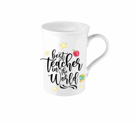 Best Teacher In The World 360ml Coffee Tea Mug Cup End Of Year Gift