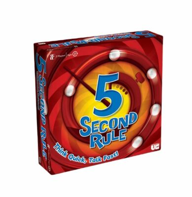 5 Five Second Rule Board Game - The Game Of Quick Thinking And Fast Talking!!