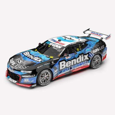 PRE ORDER $50 DEPOSIT - 2025 Betr Darwin Triple Crown Indigenous Round #10 Nick Percat Bendix Racing Chevrolet Camaro ZL1 1:18 Scale Die-cast Model Car (FULL PRICE -
$299.00*)