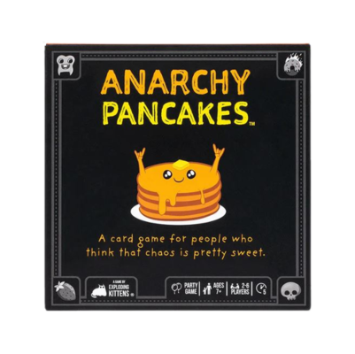 Anarchy Pancakes Card Game No Turns - Just Chaos Ages 7+
