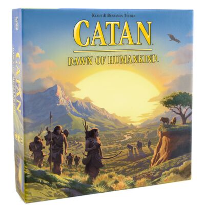 Catan Dawn Of Humankind Edition Build Trade Settle Game Ages 12+