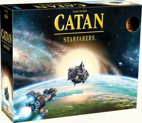 Catan Starfarers Edition Build Trade Settle Game Ages 12+