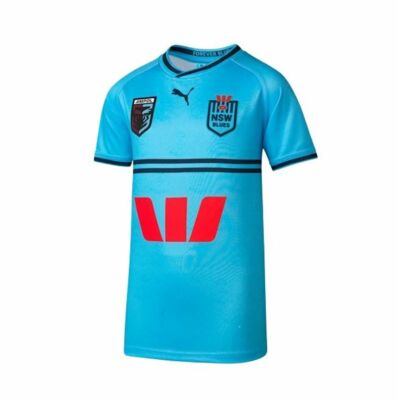 New South Wales NSW Blues State of Origin SOO 2023 NRL Puma Home Replica Youth Kids Jersey