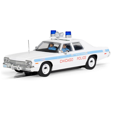 Scalextric The Blues Brothers Chicago Police Dodge Monaco 1:32 Scale Slot Car