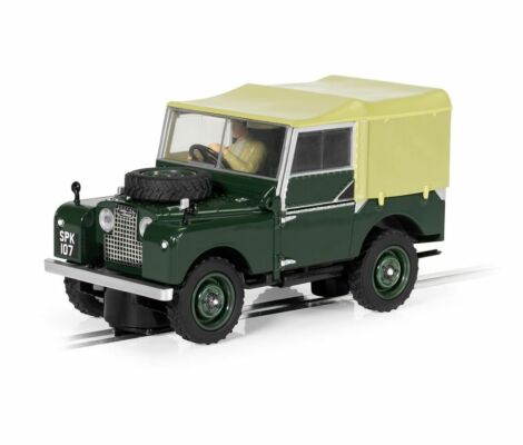 Scalextric Land Rover Series 1 Green 1:32 Scale Slot Car