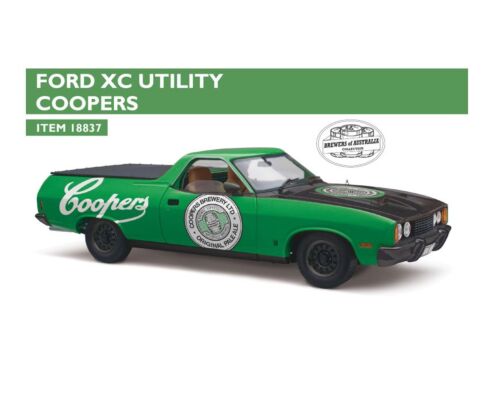 PRE ORDER $50 DEPOSIT - Coopers Brewery Original Pale Ale Ford XC Utility Brewers of Australia Beer Collection Ute No. 5 1:18 Scale Model Car (FULL PRICE - $299.00*)