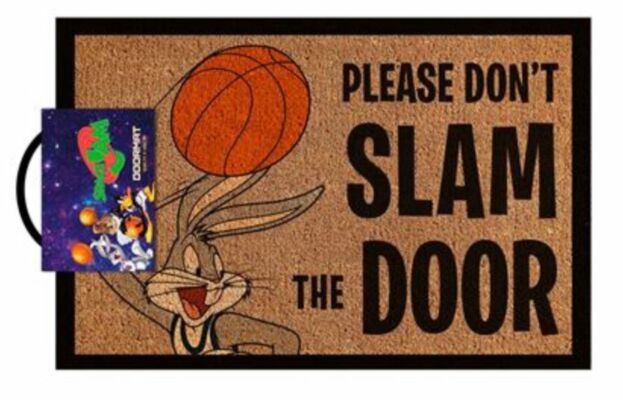 Space Jam Please Don't Slam The Door Doormat Welcome Mat