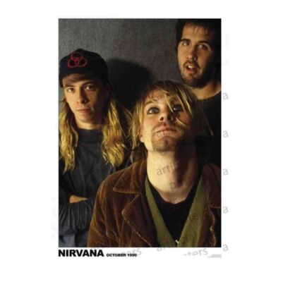 Nirvana October 1990 Rolled Poster Print Decorative Wall Hanging 610mm x 915mm Slot #26