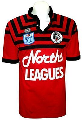 North Sydney Bears NRL 1991 Retro Heritage Replica Mens Jersey