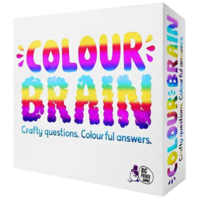 Colour Brain Card Game Crafty Questions, Colourful Answers Ages 14+