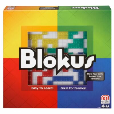 Blokus Abstract Block Placing Board Game Family Fun Ages 7+
