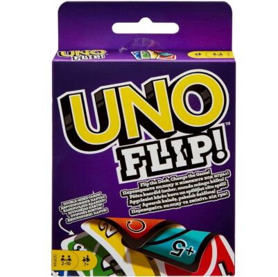 UNO Flip! Flip the Deck, Change the Game! Card Game Ages 7+