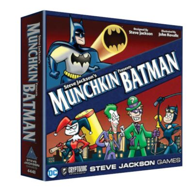 Munchkin Batman Edition Dungeon Adventure Card Game Ages 10+