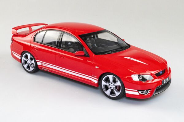PRE ORDER $50 DEPOSIT - Ford FPV BF GT Vixen Red With Winter White Stripes 1:18 Scale Resin Model Car (FULL PRICE - $250.00*)