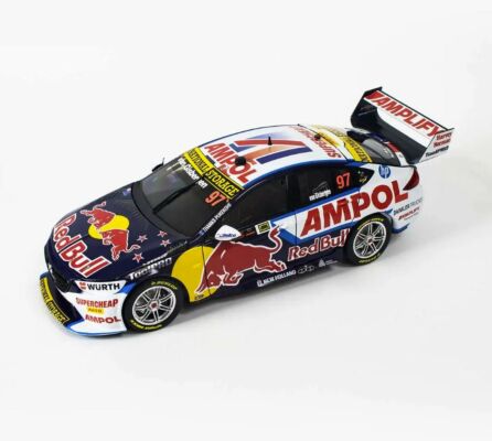 2022 ITM Auckland Supersprint Last Race At Pukekohe Shane Van Gisbergen #97 Red Bull Ampol Racing Holden ZB Commodore 1:43 Scale Model Car